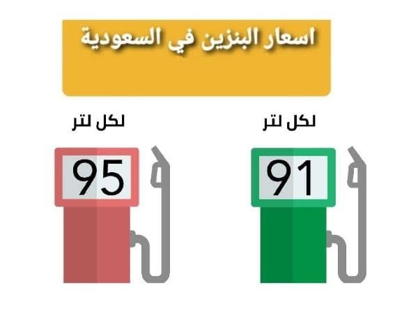 سعر البنزين فى السعودية لشهر يوليو 2022