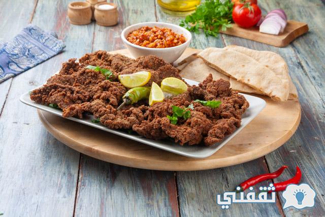 طريقة عمل الكبدة بالردة