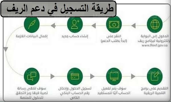 طريقة التسجيل في برنامج ريف