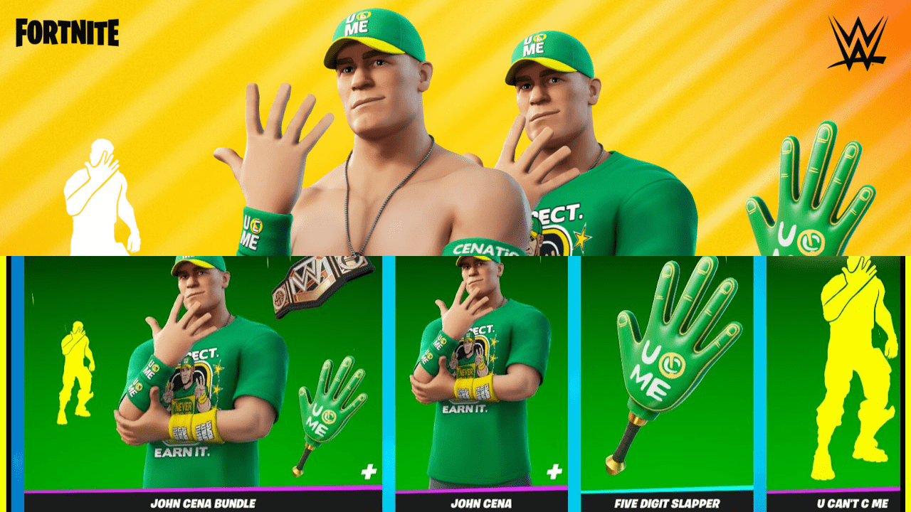 سكن john cena fortnite جون سينا ​​فورت نايت