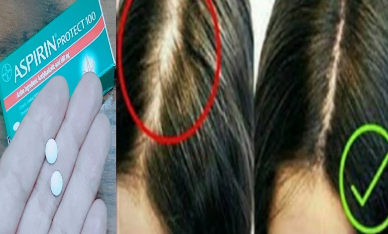 أهمية الأسبرين لعلاج مشاكل الشعر
