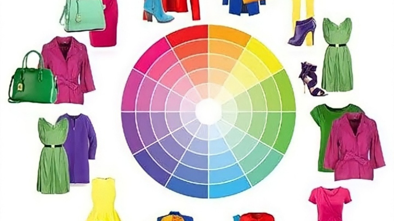 تنسيق ألوان الملابس