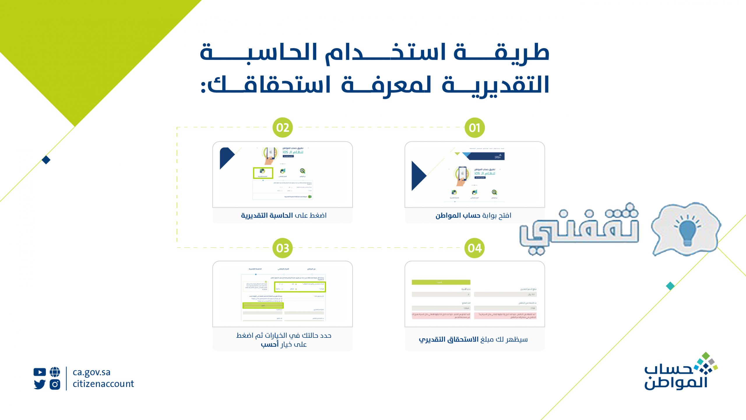 طلب اعتراض حساب المواطن