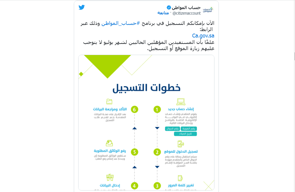 حساب المواطن