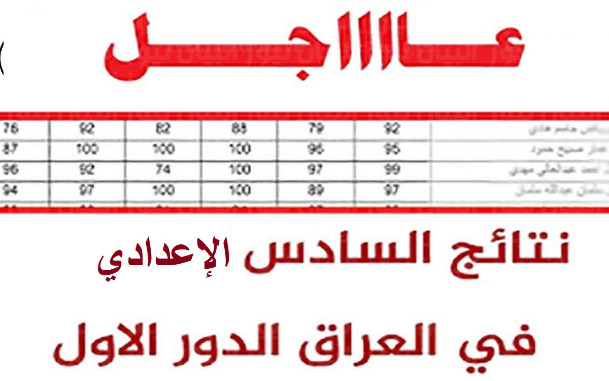 رابط الاستعلام عن نتيجة الصف السادس الإعدادي في العراق 2022