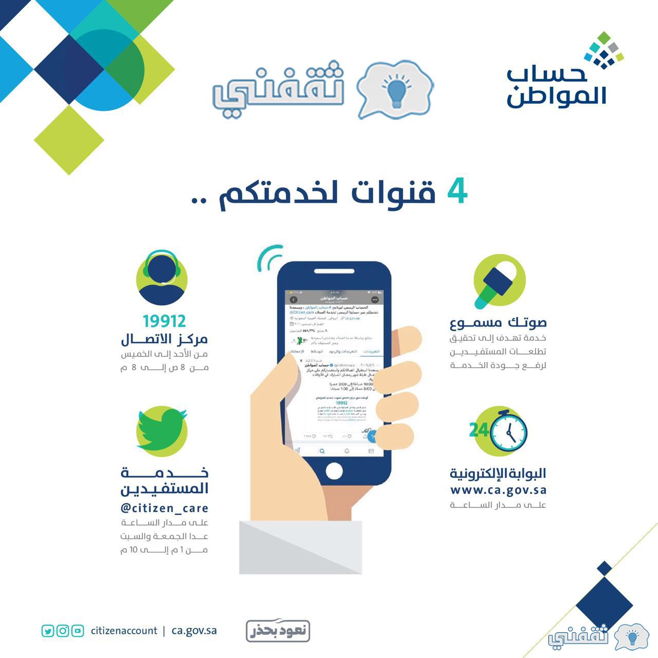 كم استحقاق حساب المواطن 1443 تسجيل جديد ومنصات رسمية للطلبات (ca.gov.sa - my.gov.sa) كم استحقاق حساب المواطن 1443 تسجيل جديد ومنصات رسمية للطلبات (ca.gov.sa - my.gov.sa)