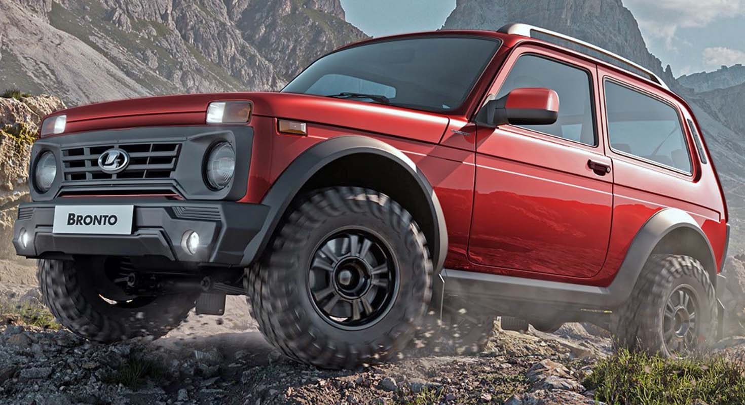 سيارة لادا نيفا برونتو Lada niva Bronto 2022