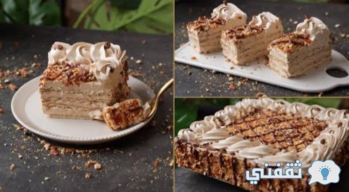 كيكة القهوة الباردة 