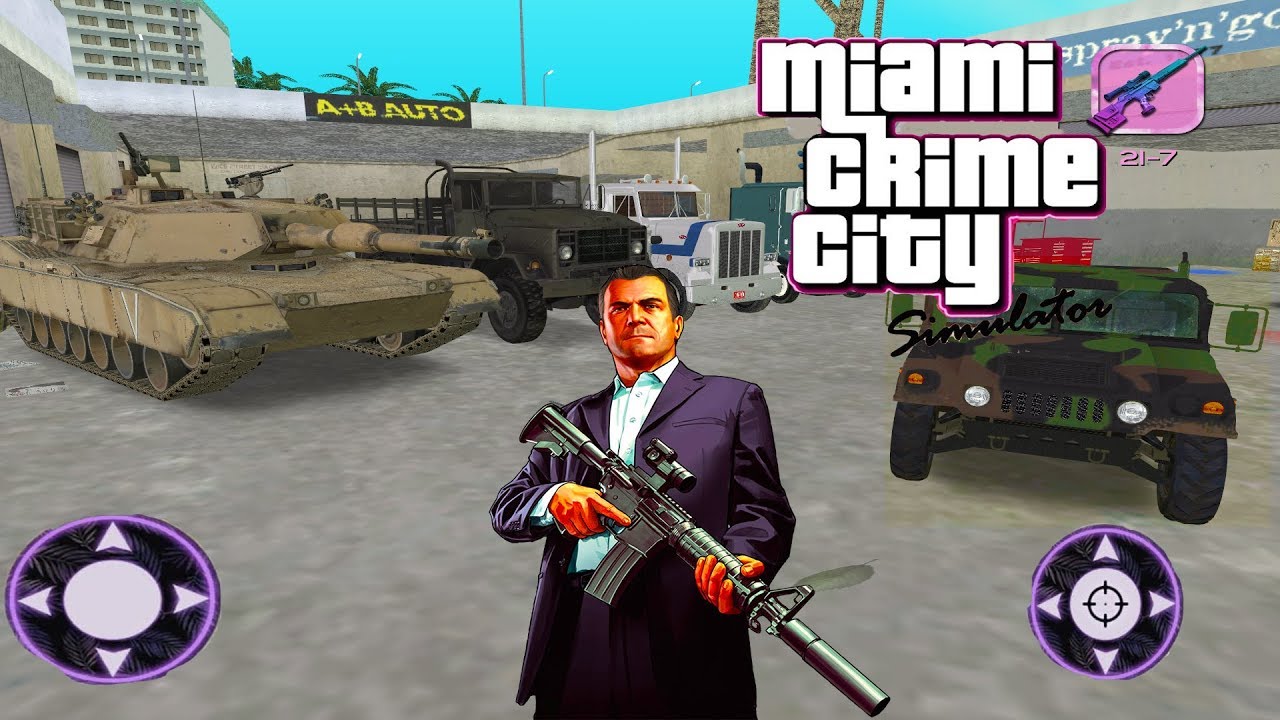 أسهل طريقة تحميل GTA 5:Miami Crime Simuator 3D