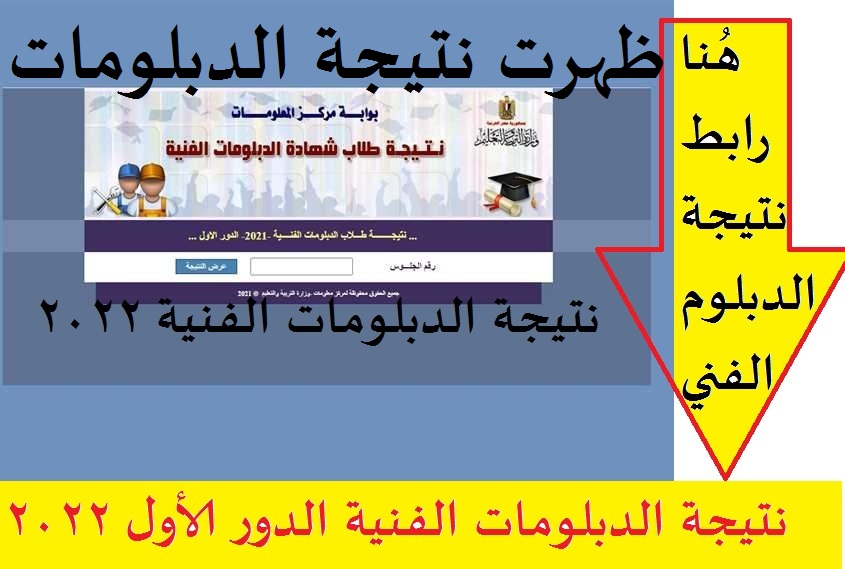 بوابة التعليم الفني رابط nategafany.emis.gov.eg نتيجة الدبلومات الفنية