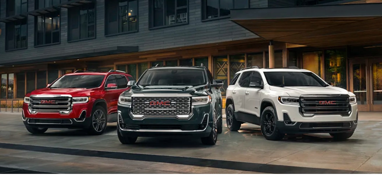 الواجهة الأمامية للتصميم الخارجي GMC ACADIA 2022 exteriors