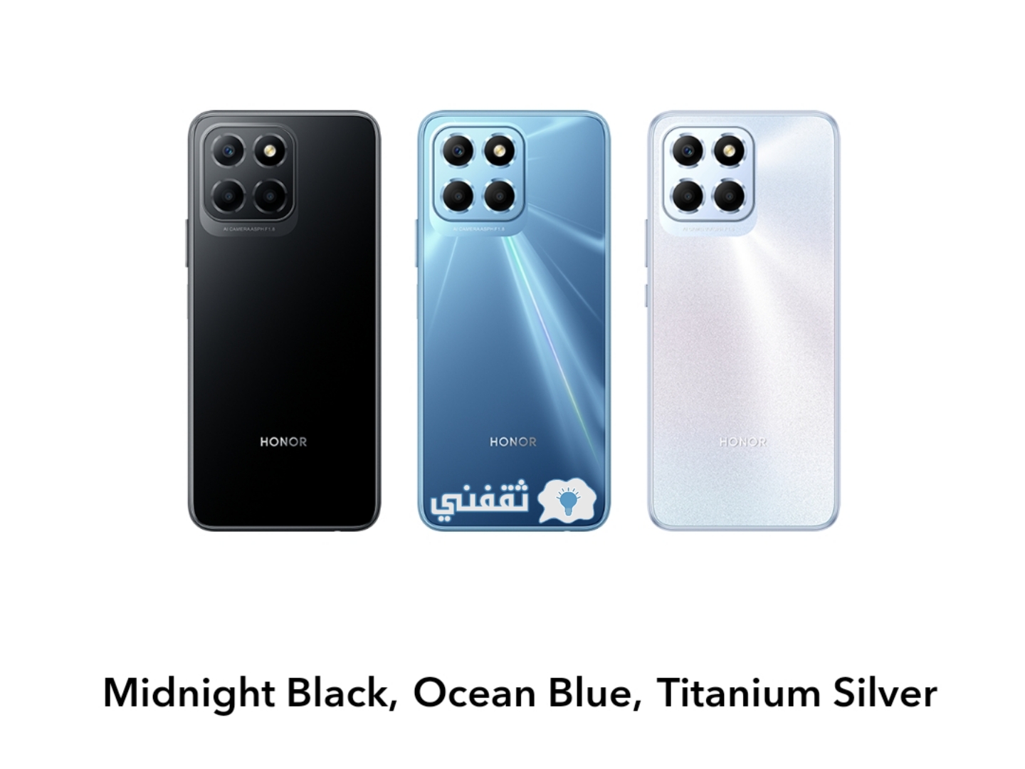 Honor x8 5G phone colors