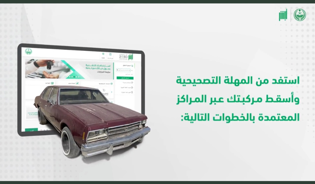 خطوات إسقاط المركبات إلكترونيًا