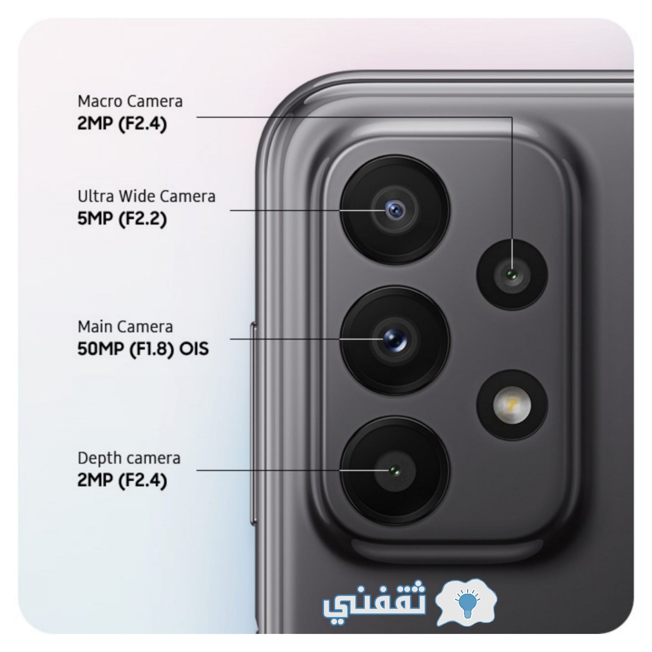 كاميرا هاتف Samsung A23 5G