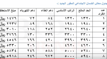 كم راتب الضمان الاجتماعي المطور الجديد 1445 بعد التعديلات الأخيرة رفع الحد الأدنى 20%