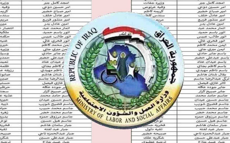 اسماء المشمولين برواتب الرعاية الاجتماعية