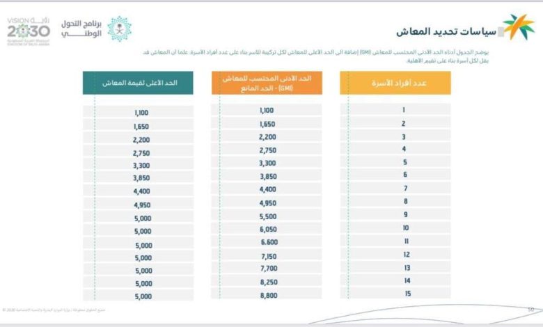 الضمان الاجتماعي المطور