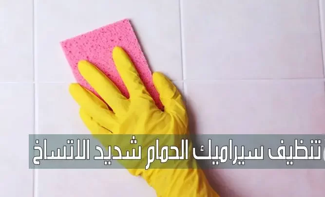 تنظيف الحمام والسيراميك بالخل