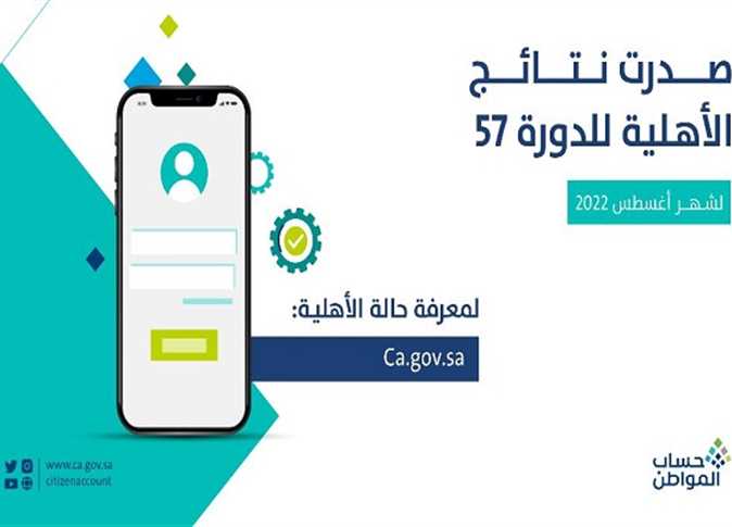 إيداع دفعة حساب المواطن أغسطس 2022