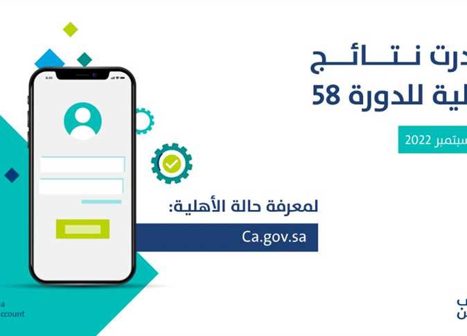 موعد نزول حساب المواطن الدفعة 58 رابط الاستعلام عن الاهلية حساب المواطن 1444