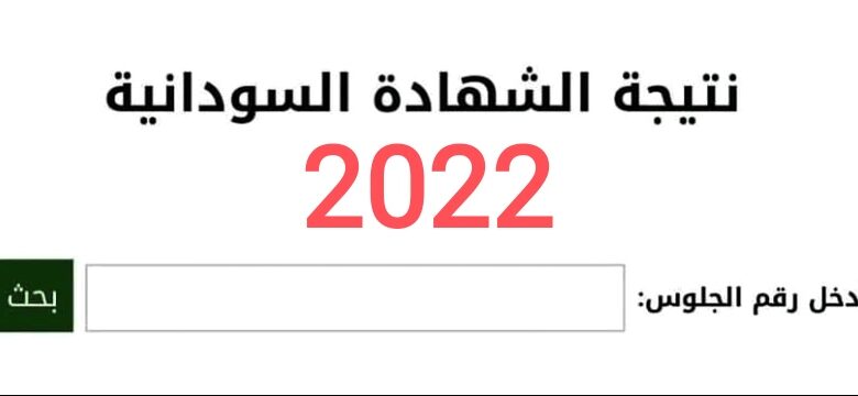 result رابط استخراج نتيجة الشهادة السودانية 2022 عبر موقع وزارة التربية والتعليم السوداني برقم الجلوس