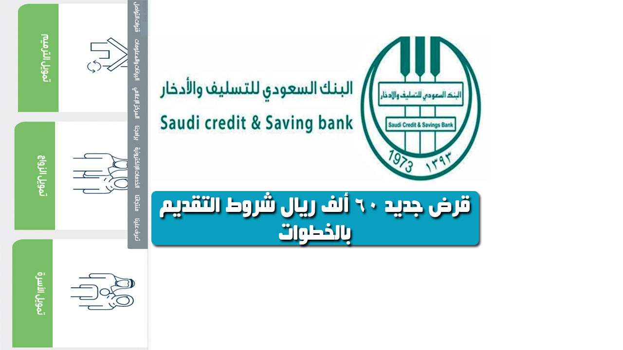 تمويل بنك التسليف السعودي للمواطن 1444