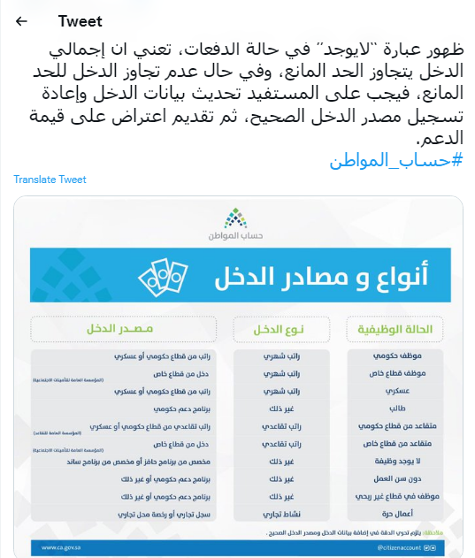 حساب المواطن