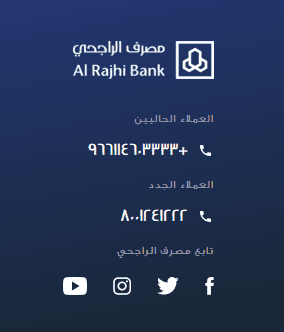 كيفية التواصل مع خدمة عملاء بنك الراجحي