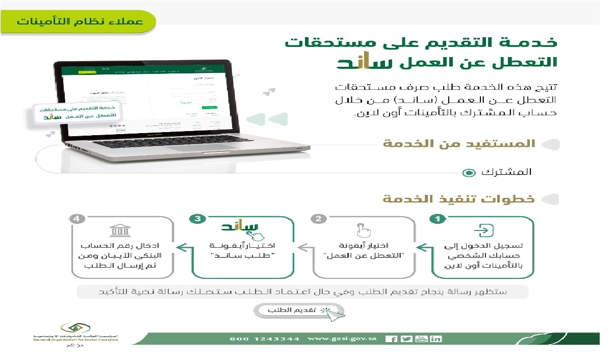 طريقة التسجيل في نظام ساند