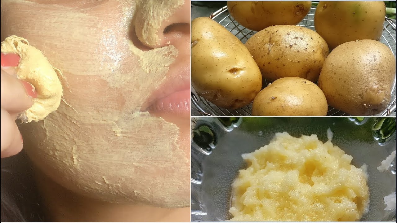 ماسك البطاطس لعلاج البشرة