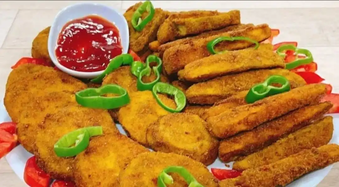 مكونات عمل باذنجان بانيه