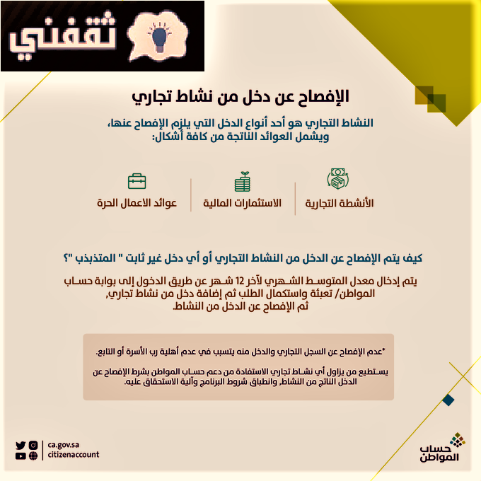استعلام حساب المواطن برقم الهوية نفاذ