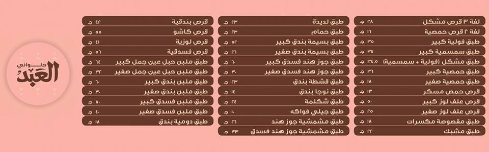 أسعار حلاوة المولد النبوي الشريف 2022 في اشهر المحلات العبد وايتوال