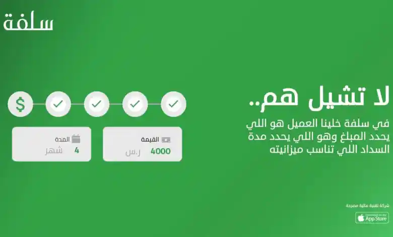 شروط تمويل سلفة 5000 ريال للسعوديين