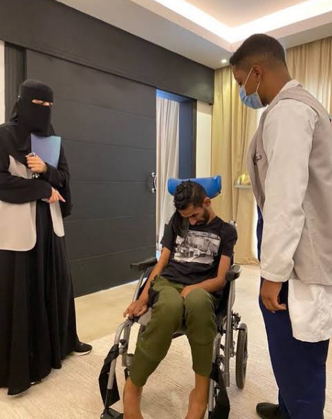 صورة اللاعب خالد الزيلعي لاعب النصر السعودي قبل وفاته