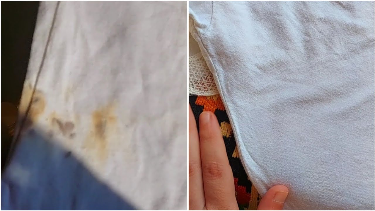 لو عندك ملابس عليها صدا تعالى أقولك على الطريقة... وصفة خطيرة هتشيل الصدأ من على الملابس البيضاء بطريقة مجربة ومضمونه