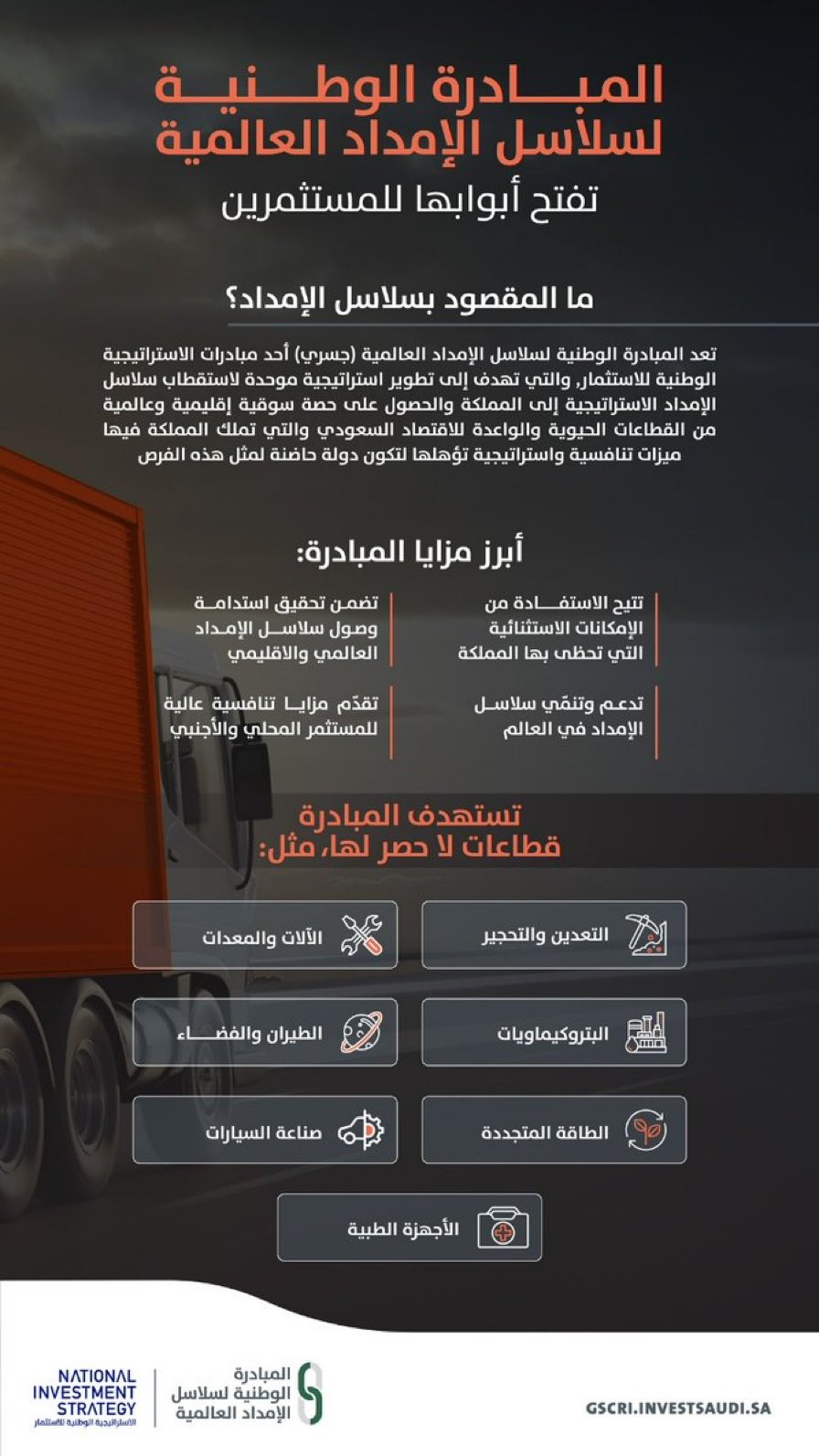 مزايا مبادرة الإمداد العالمي