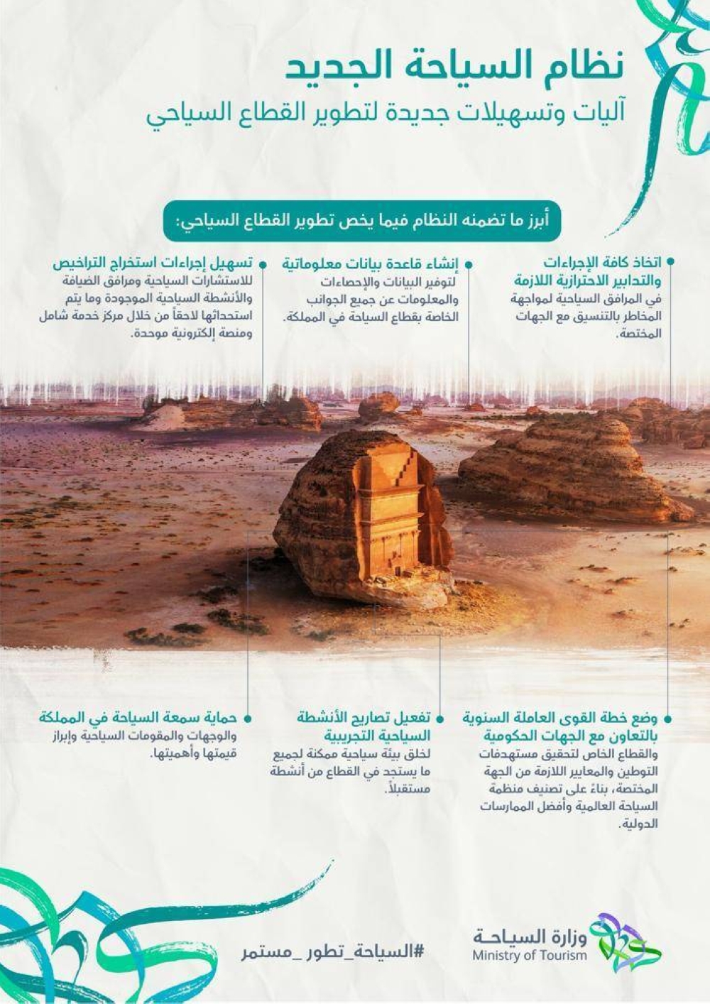نظام السياحة الجديد