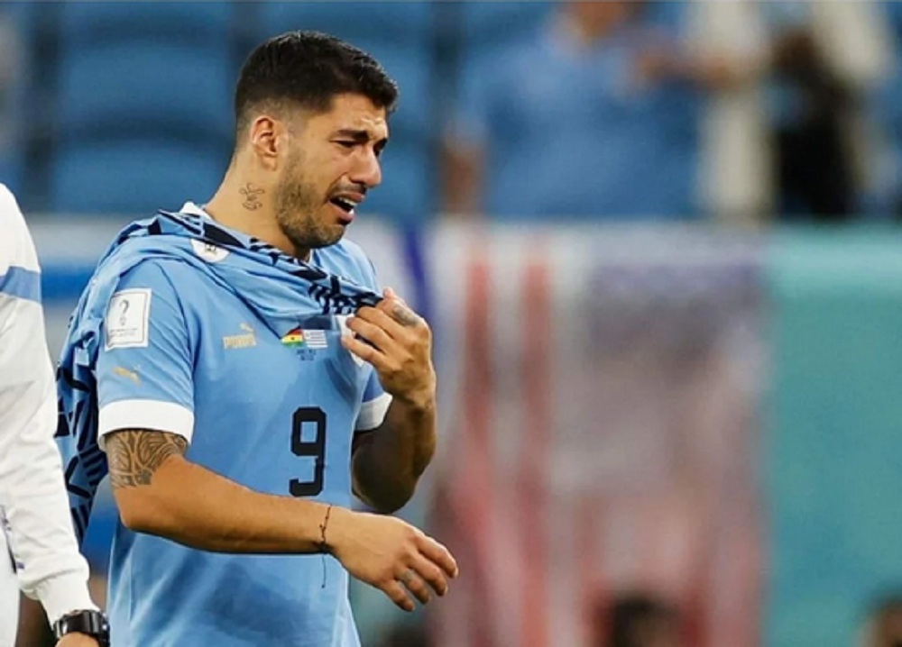 منتخب أوروجواي يودع مونديال قطر 2022 بدموع "لويس سواريز"