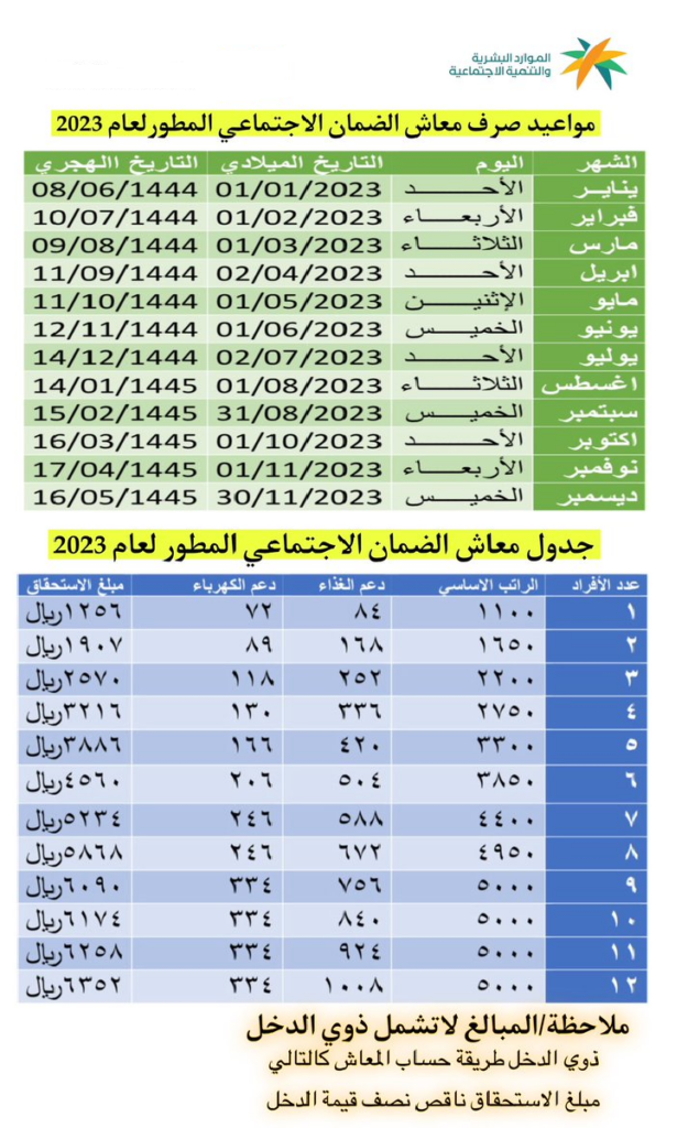 دعم الكهرباء والغذاء بالضمان