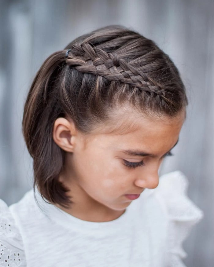 تسريحات شعر قصير للأطفال بالخطوات
