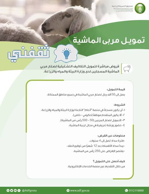 كم مبلغ دعم المواشي