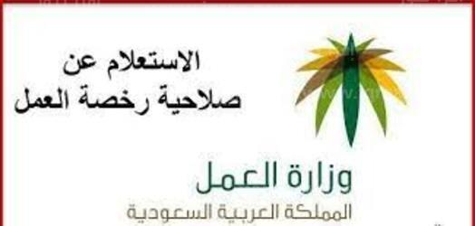 الاستعلام عن صلاحية رخصة العمل 1444 للمقيمين عبر بوابة وزارة العمل والتنمية الاجتماعية