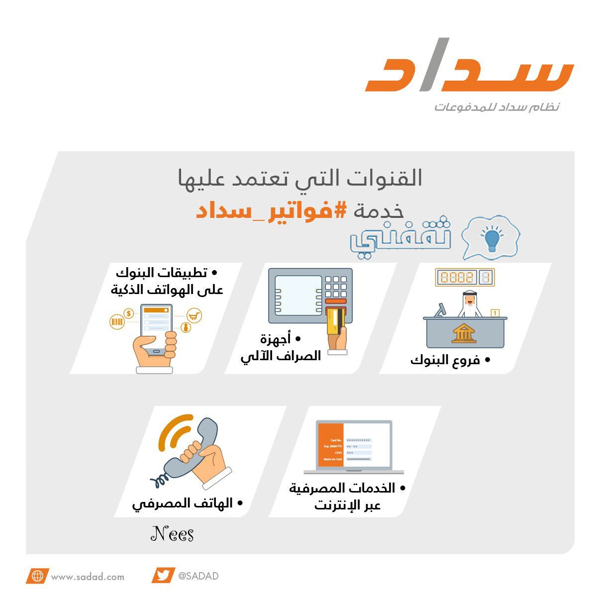 خدمة سداد خدمات أعمالي