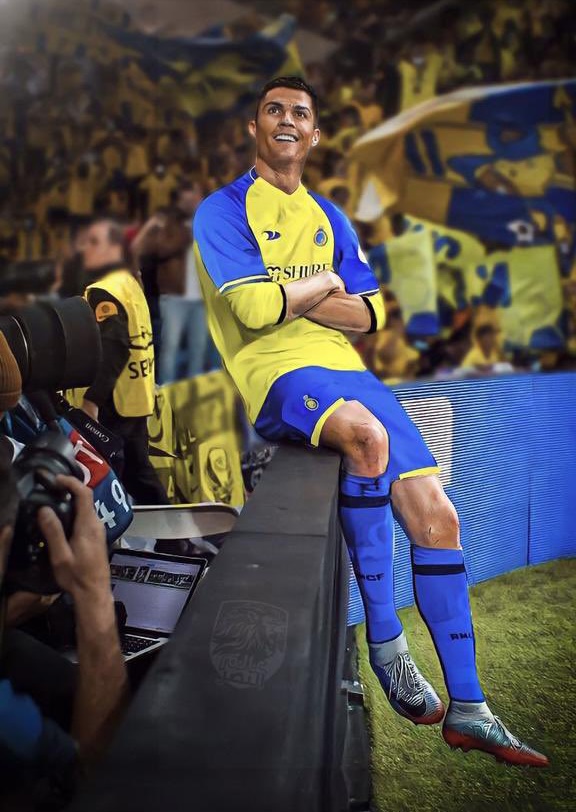 صور كريستيانو رونالدو بقميص النصر السعودي العالمي
