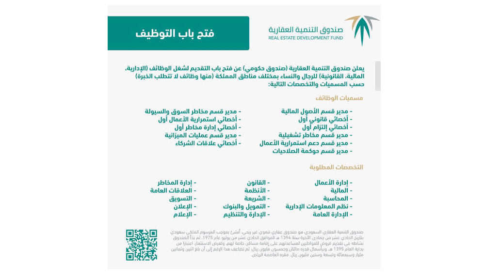 صندوق التنمية العقارية