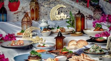 مجموعة من أكلات لإفطار رمضان