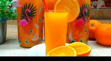 افضل طريقة لتخزين عصير البرتقال بالجزر لشهر رمضان المبارك