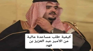 مساعدات الأمير عبد العزيز بن فهد