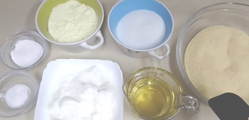مكونات عمل البسبوسة